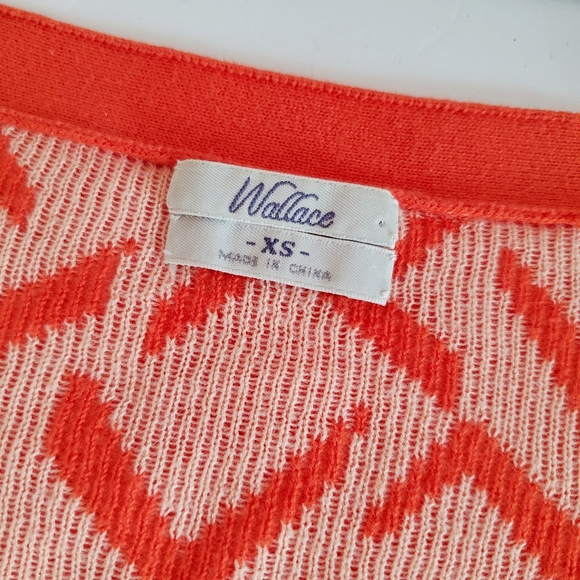 MADEWELL Wallace Orange Seabird Cardigan XS - Picture 3 of 9